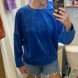 Aerie velour sweatshirt